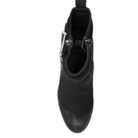 WOMEN'S- WHITE MOUNTAIN GILMOUR BOOT Black Fabric - Picture 4 of 5